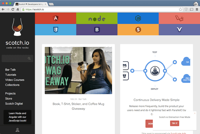 scotch.io web development blog for developers