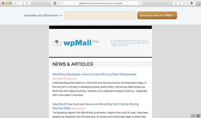 wpmail me newsletter best wordpress newsletter