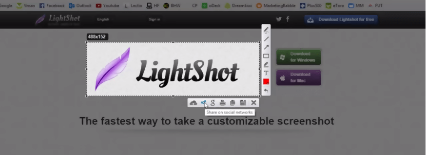Lightshot Screen Capture | Usersnap Blog