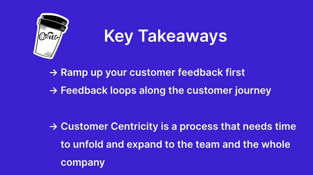 Key takeaways of this article of Customer Centric Transformation - Usersnap Blog