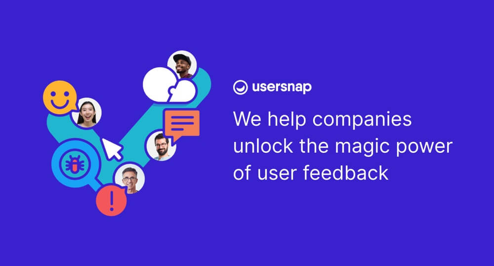 customer centric interface of Usersnap