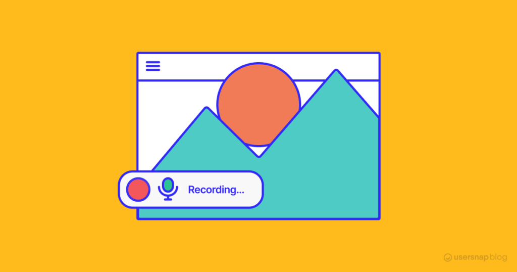 Blog representative image for screen recording and voice feedback