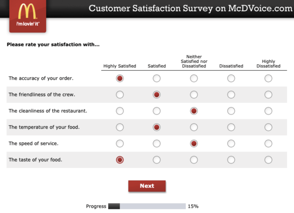 Publix Customer Satisfaction Survey
