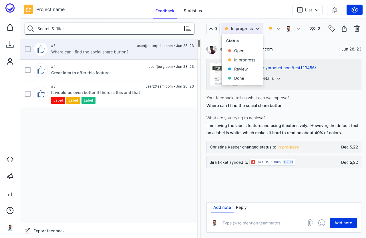 TOP 12 Jira Integrations for User Feedback in 2023 - Usersnap Blog