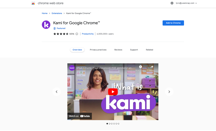 Kami for Google Chrome