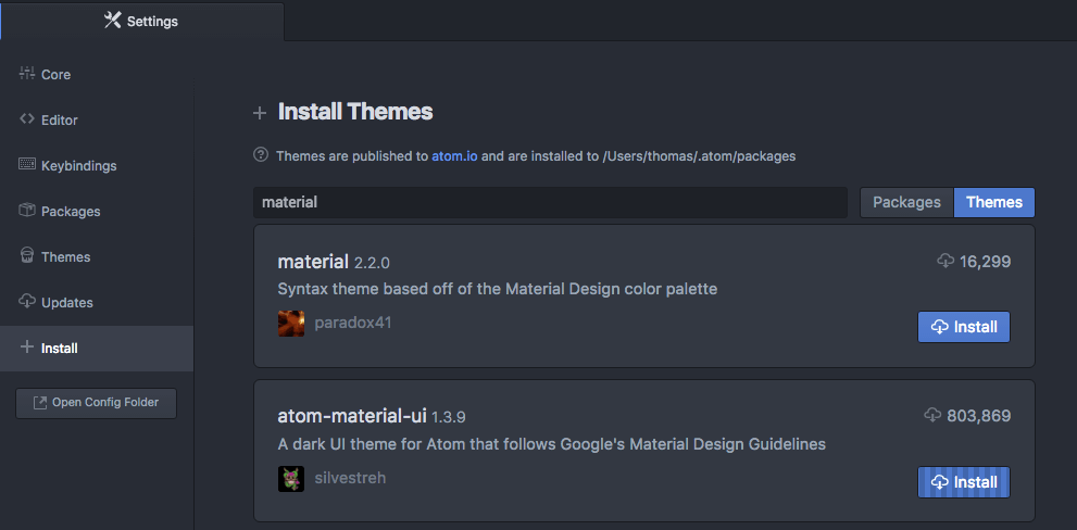 install-atom-themes